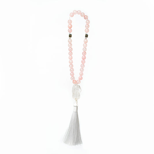 Rose Quartz Prayer Bead