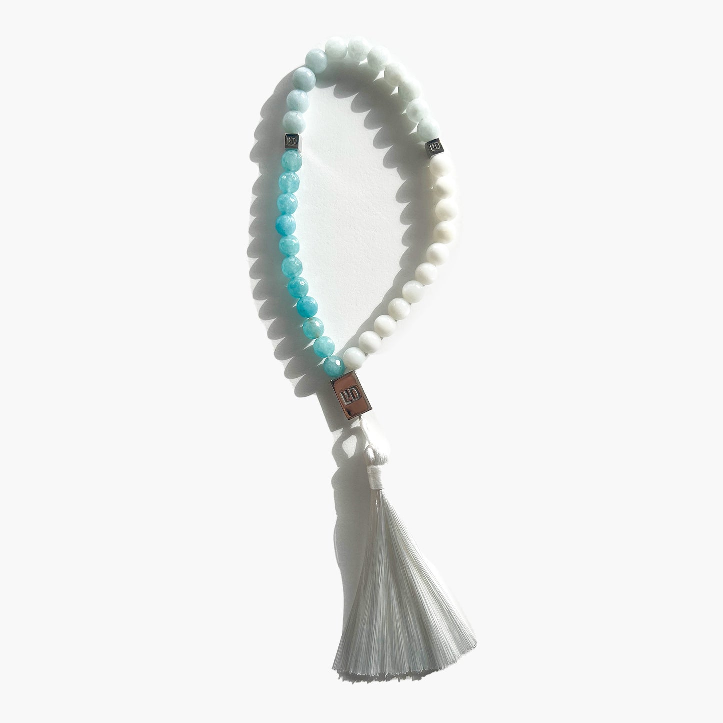 Aquamarine Prayer Bead