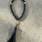Black Matte Prayer Bead