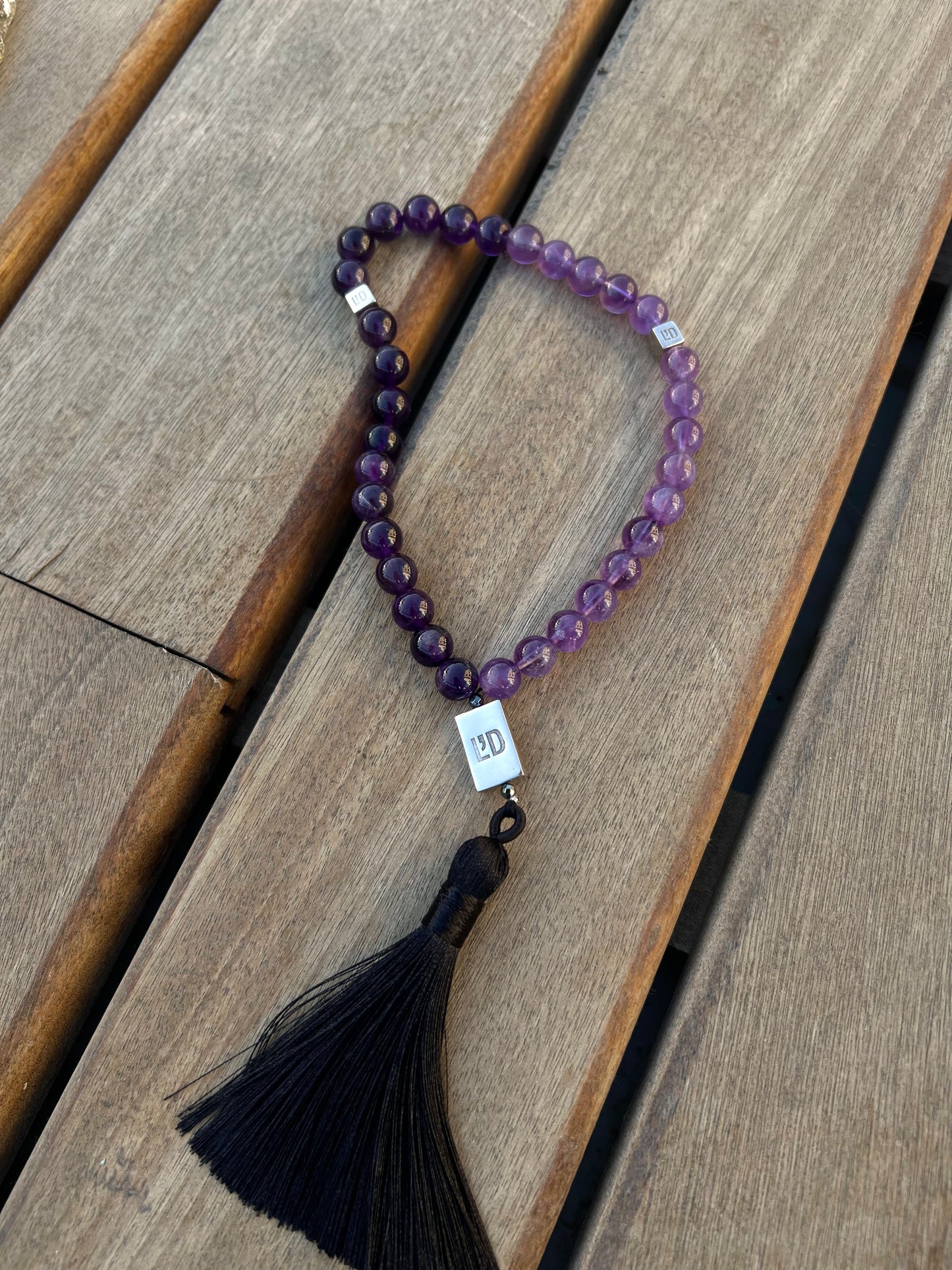 Amethyst Prayer Bead