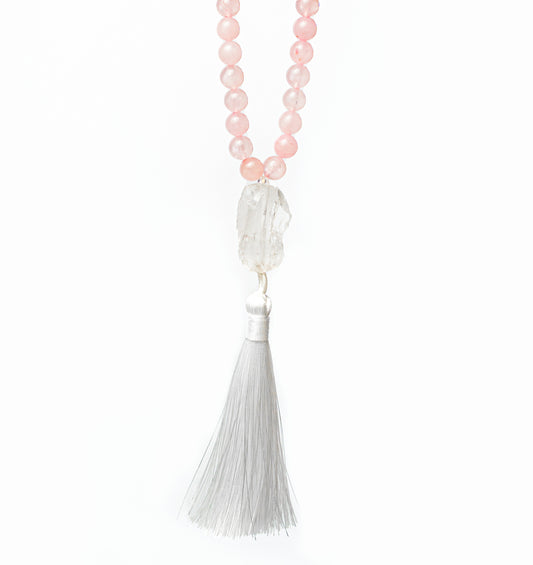 Rose Quartz Prayer Bead