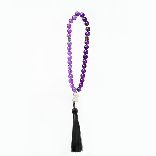 Amethyst Prayer Bead