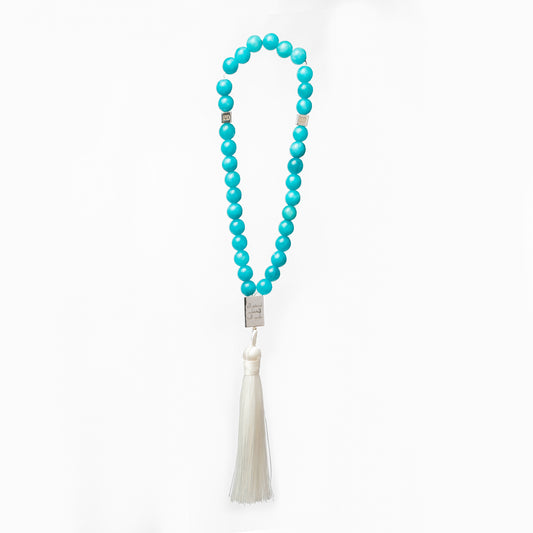 Turquoise Prayer Bead